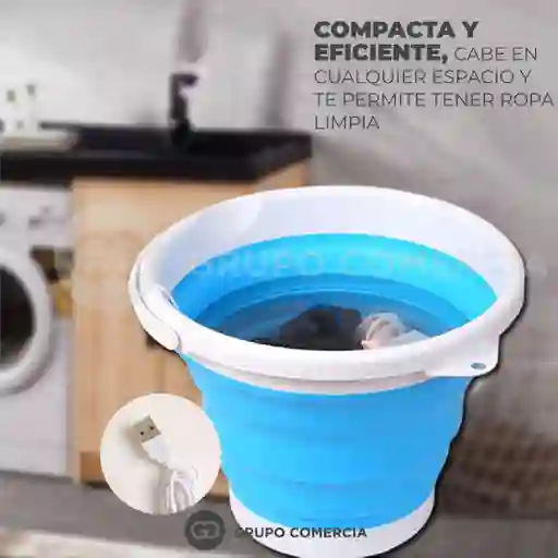 Mini Lavadora Plegable 4 Litros Washing Portátil