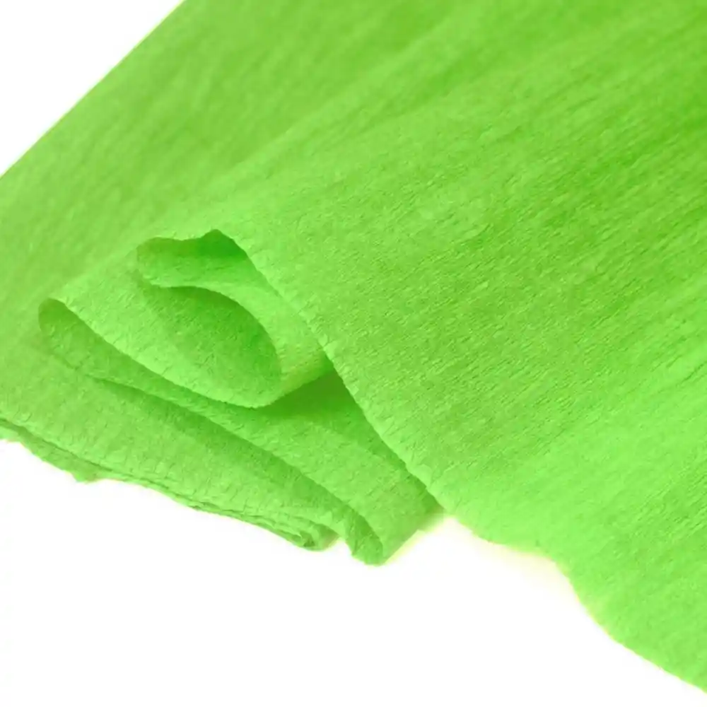 Papel Crepe Verde X Pliego