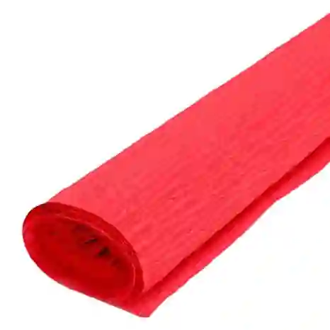 Papel Crepe Rojo X Pliego