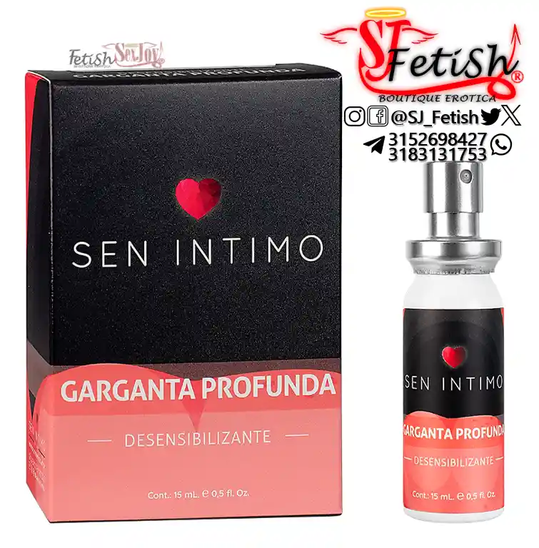 Garganta Profunda 15ml Sen Intimo Spray