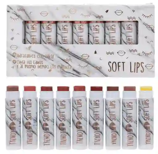 Hidratante Labial Soft Lips Trendy Tono 01