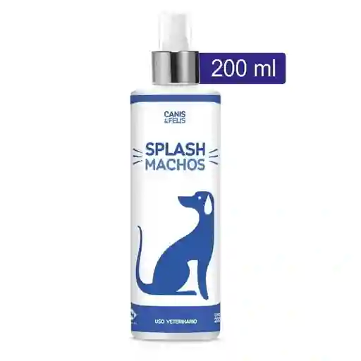 Locion Splash Canis Y Felis Macho Frasco De 200 Ml