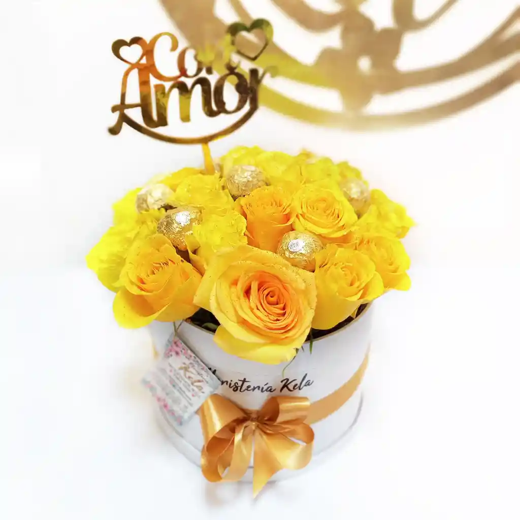 Jardín Amore Amarillo Con Ferrero