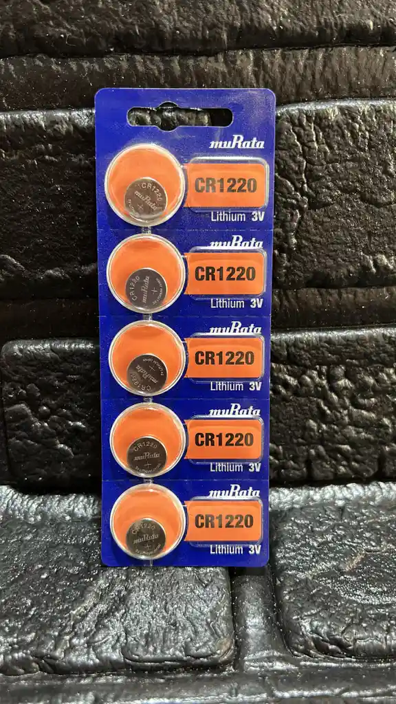 Pila Redonda Reloj Cr 1220