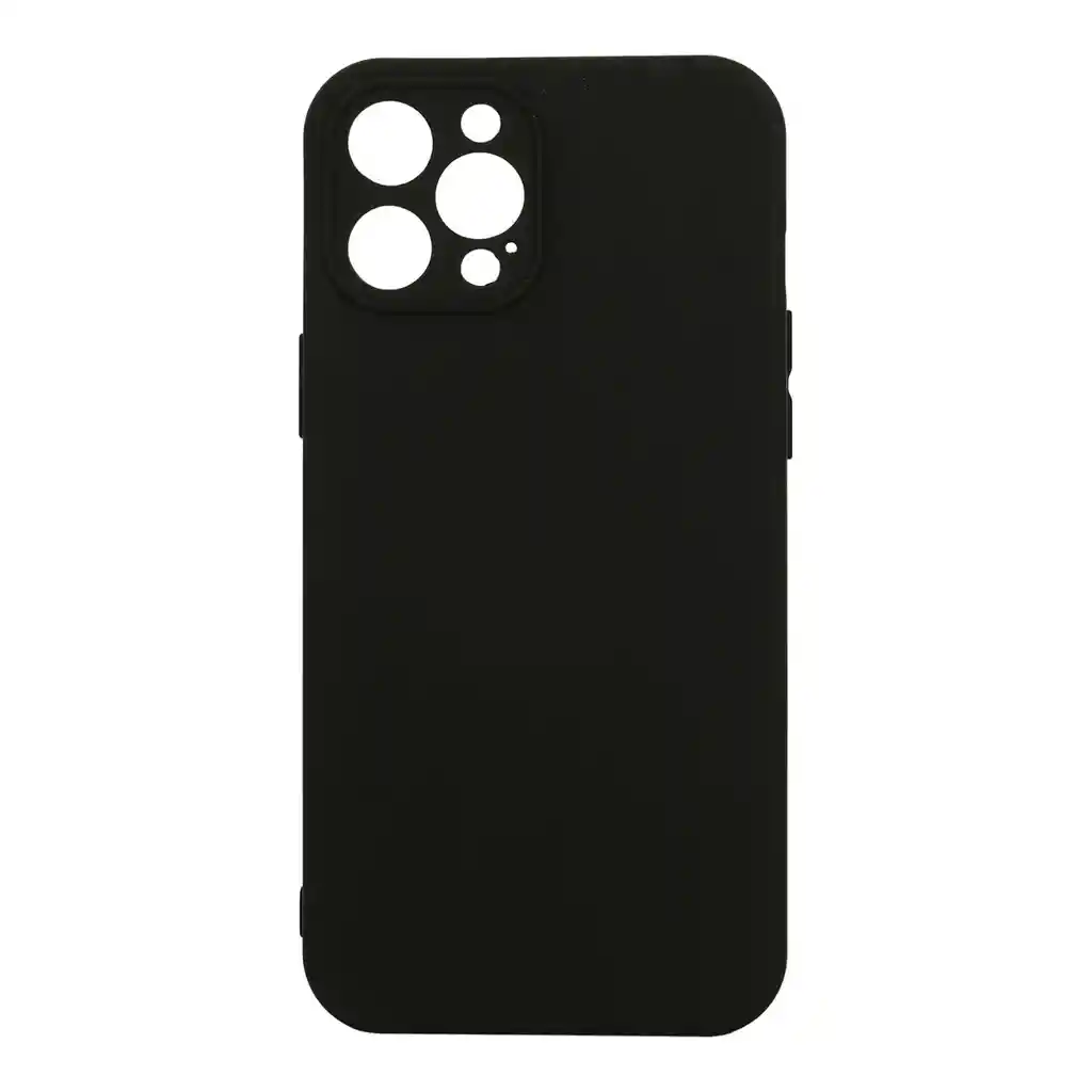 Estuche Silicone Case Iphone 11 Pro Max Negro