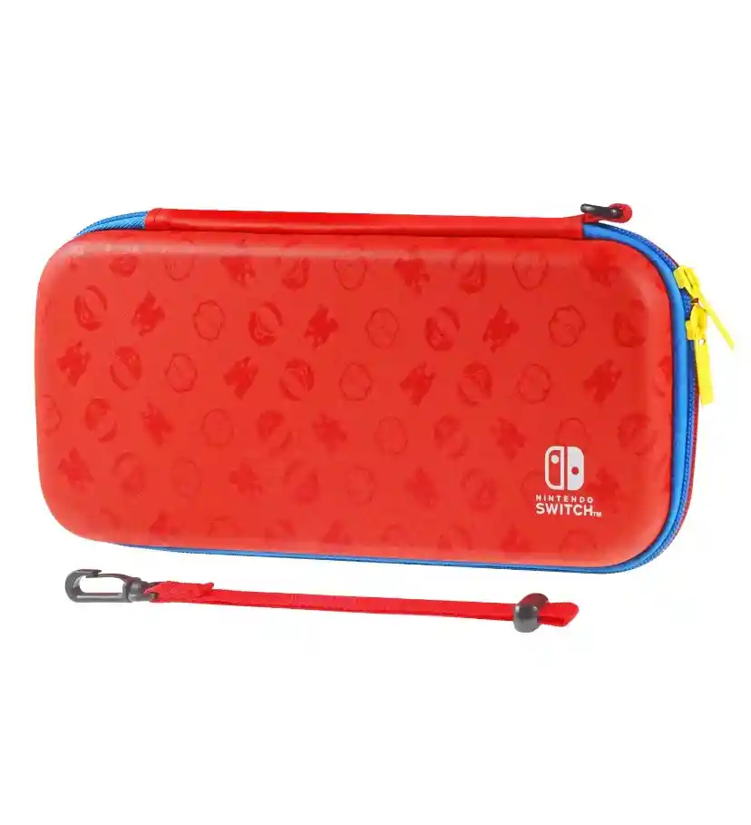 Estuche Para Nintendo Switcholed Diseño De Azul/rojo