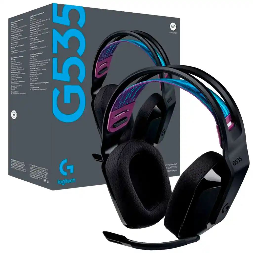 Diadema Logitech G535 Wireless Lightspeed