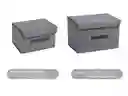 Cajas De Almacenamiento Organizadora Plegable X 3 Cajas