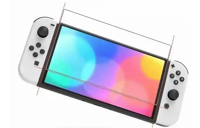 Combo Estuche Diseño Mario Rojo + 2 Grips + Vidrio Compatible Con Switch Oled
