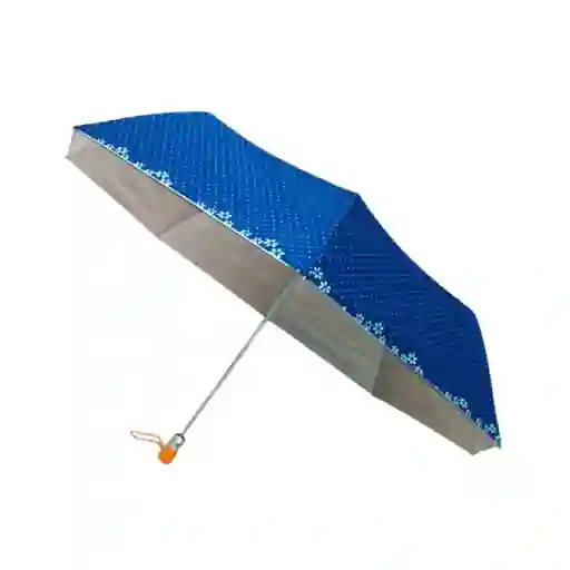 Sombrilla Paraguas De Bolso Automático Con Estuche Filtro Solar Uv Dual