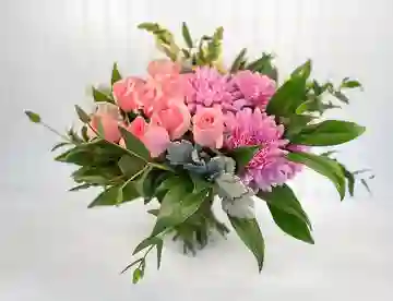 Bouquet Margaritas Rosadas Deluxe