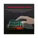 Teclado Gamer Una Mano K7 Luz Led Mecanico Usb Mini Rgb