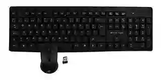 Combo Teclado Inalambrico Usb Star Tec St- Cb-73 Negro