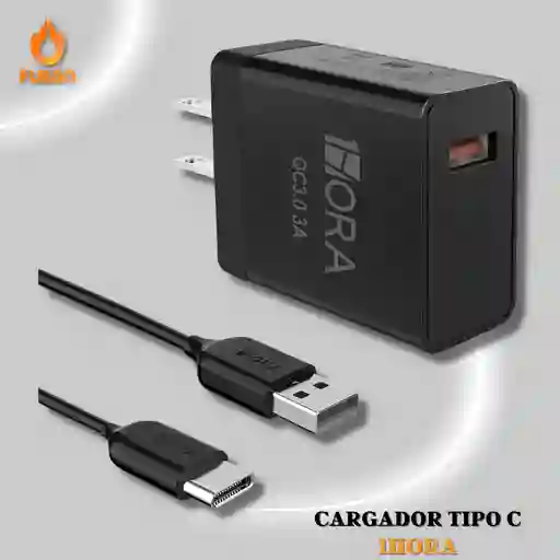 Cargador Completo Tipo C 3a 1hora