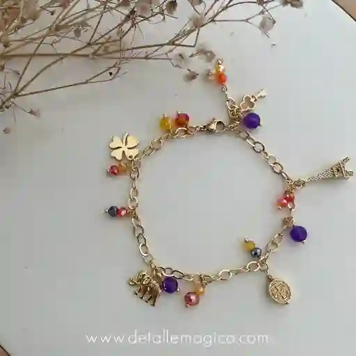 Pulsera | Nuevos Comienzos - Pulsera De Los Deseos Deluxe