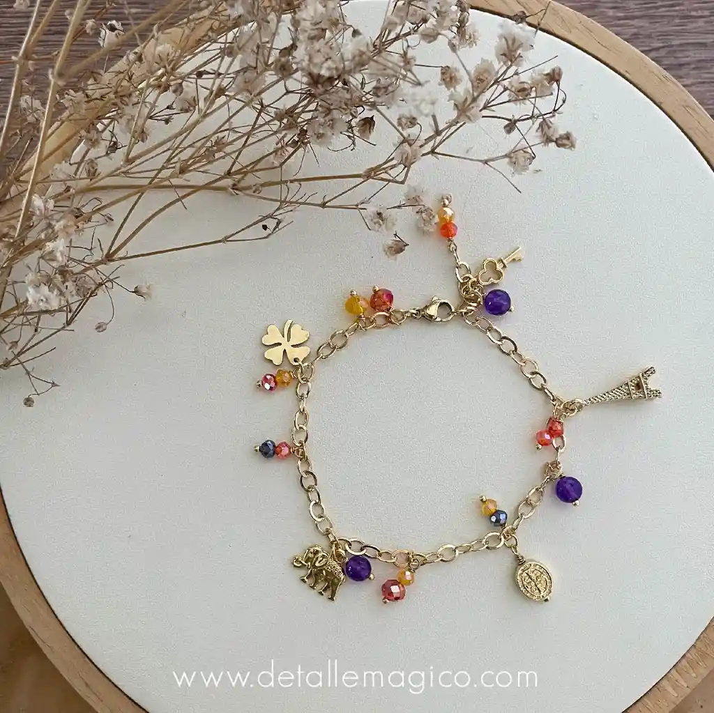 Pulsera | Nuevos Comienzos - Pulsera De Los Deseos Deluxe
