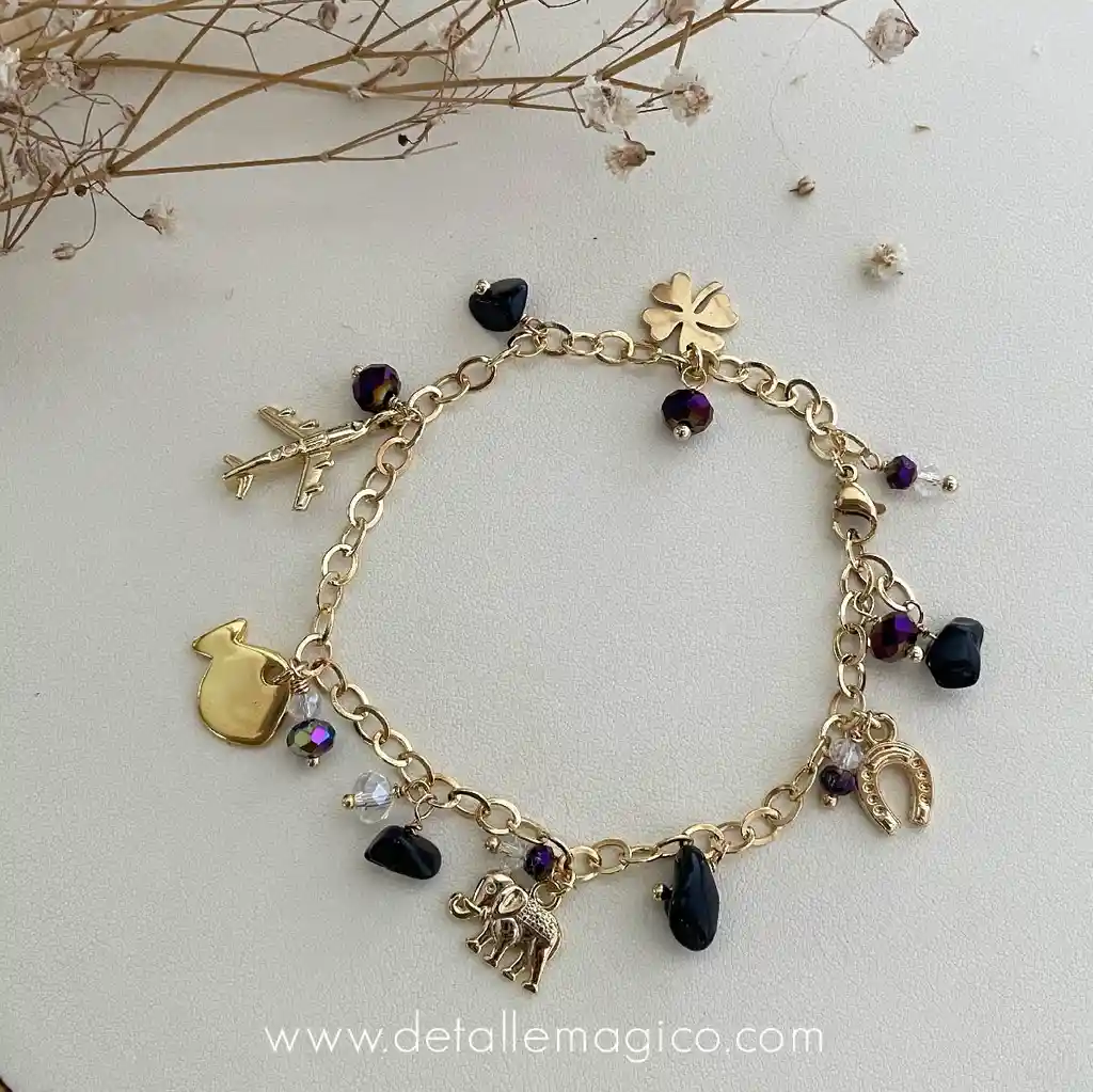 Pulsera | Abundancia - Pulsera De Los Deseos Deluxe