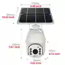 Camara Inteligente Ip Wifi Exteriores Carga Solar 1080p Ptz