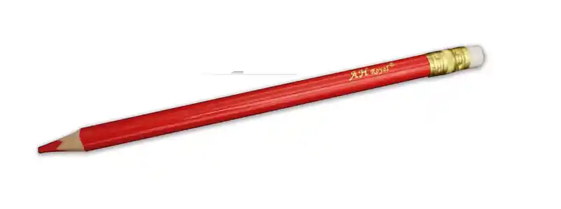 Lapiz Rojo Triangula Grueso Ah Royal