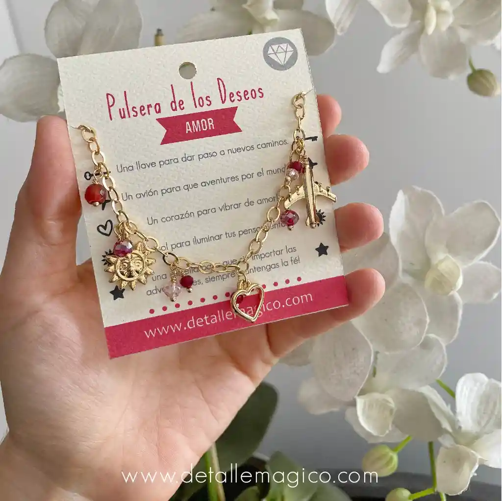 Pulsera | Amor - Pulsera De Los Deseos Deluxe