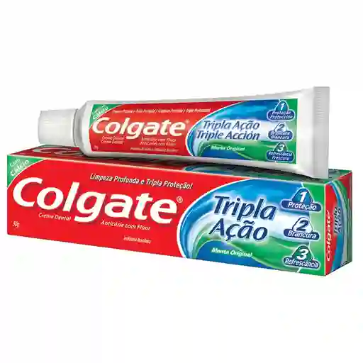 Crema Dental Colgate Triple Accion 150 Gramos