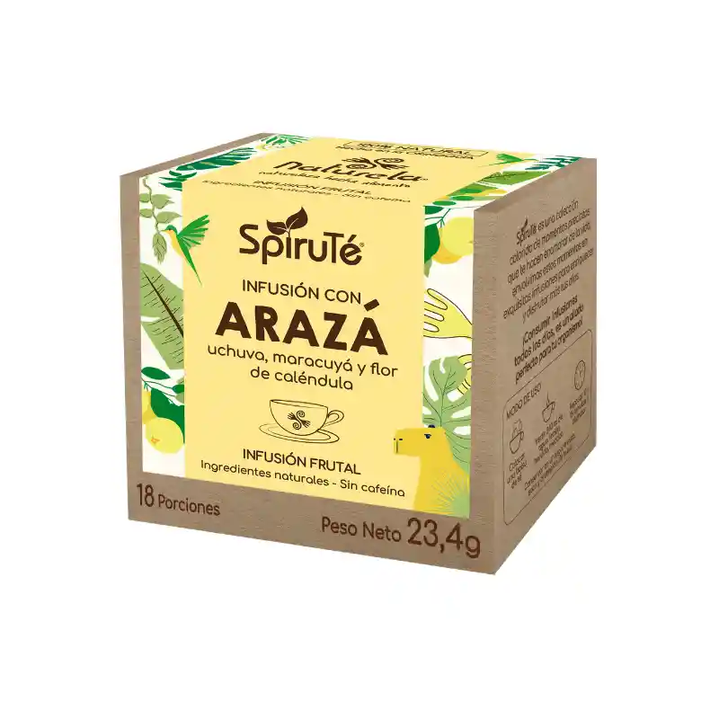 Spirute Infusion Con Araza 23,4g Naturela