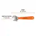 Llave Expansiva 8" Cromada Mango De Pvc, Truper