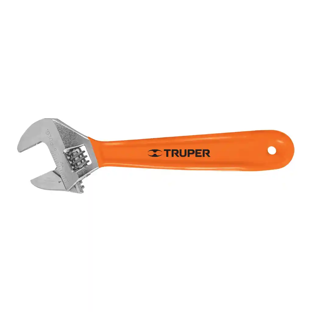 Llave Expansiva 8" Cromada Mango De Pvc, Truper