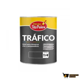 Pintura Alto Trafico Amarillo 1/4 Tito Pabon