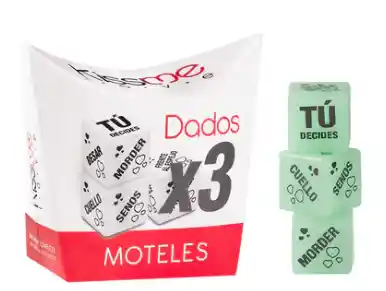 Dados Motel Luminosos X 3