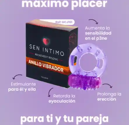 Anillo Vibrador Duet S