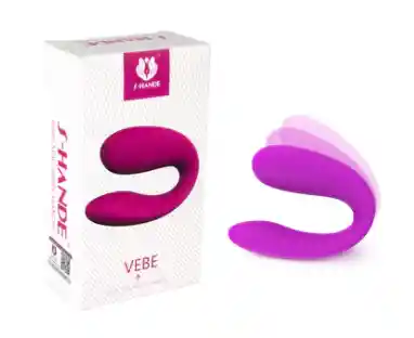 Vibrador Doble Estimulación Vebe Purple