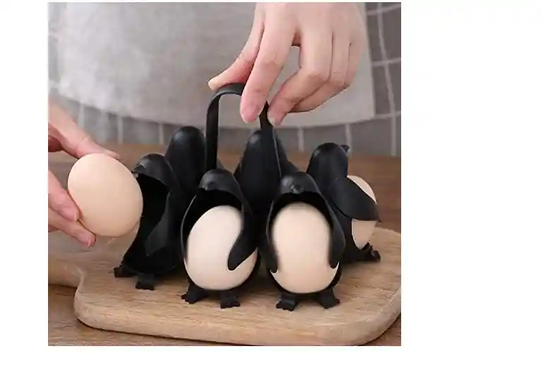 Soporte Para Huevos Organizador Tipo Pinguino