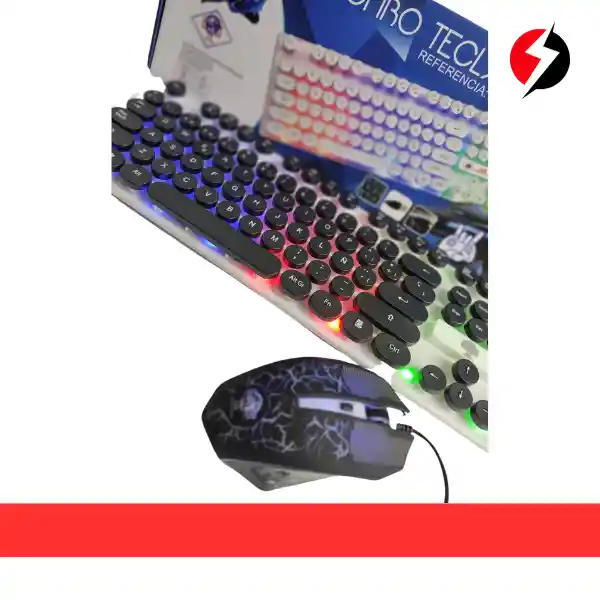 Combo Teclado + Mouse Gamer Usb Aaa G125 Alambrico