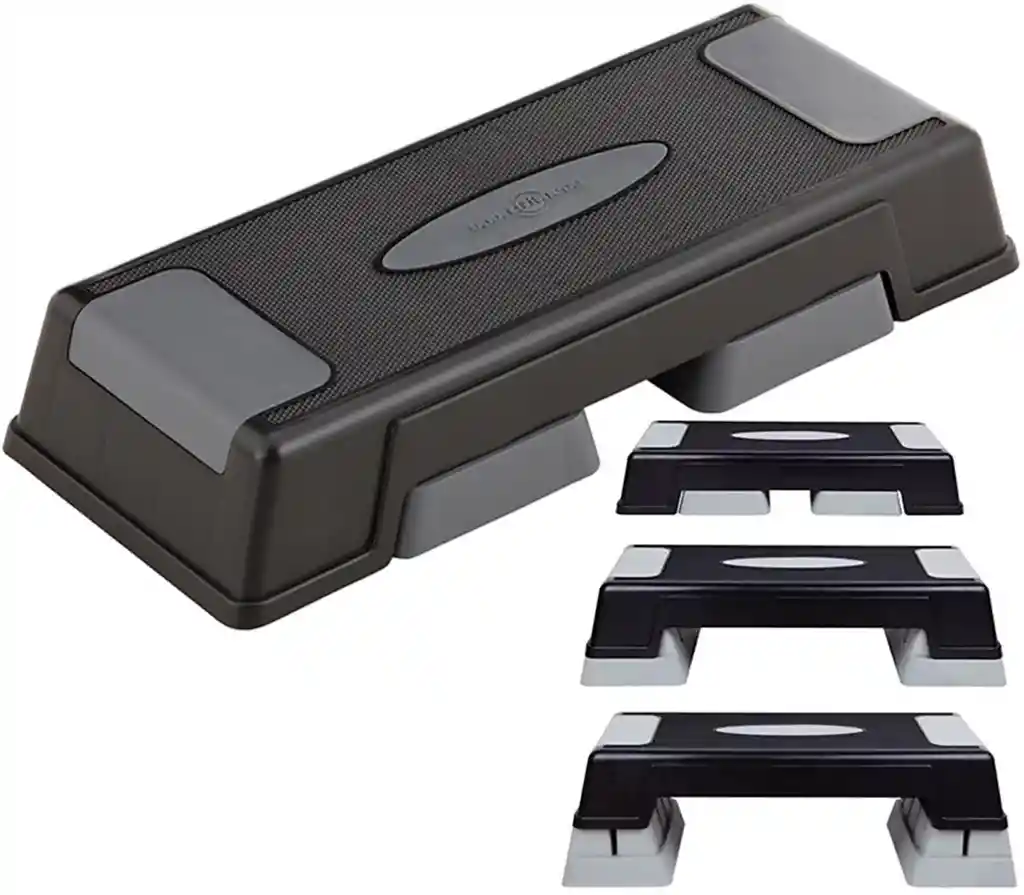 Banco Step 3 Niveles Modulos 3 Alturas Escalon Sport Fitness
