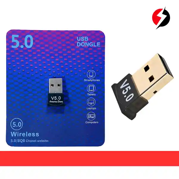 Receptor Usb Dongle Bluetooth 5.0 Para Pc