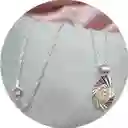 Cadena Mas Dije Virgen Guadalupe Lamina Oro Y Plata Ley 925