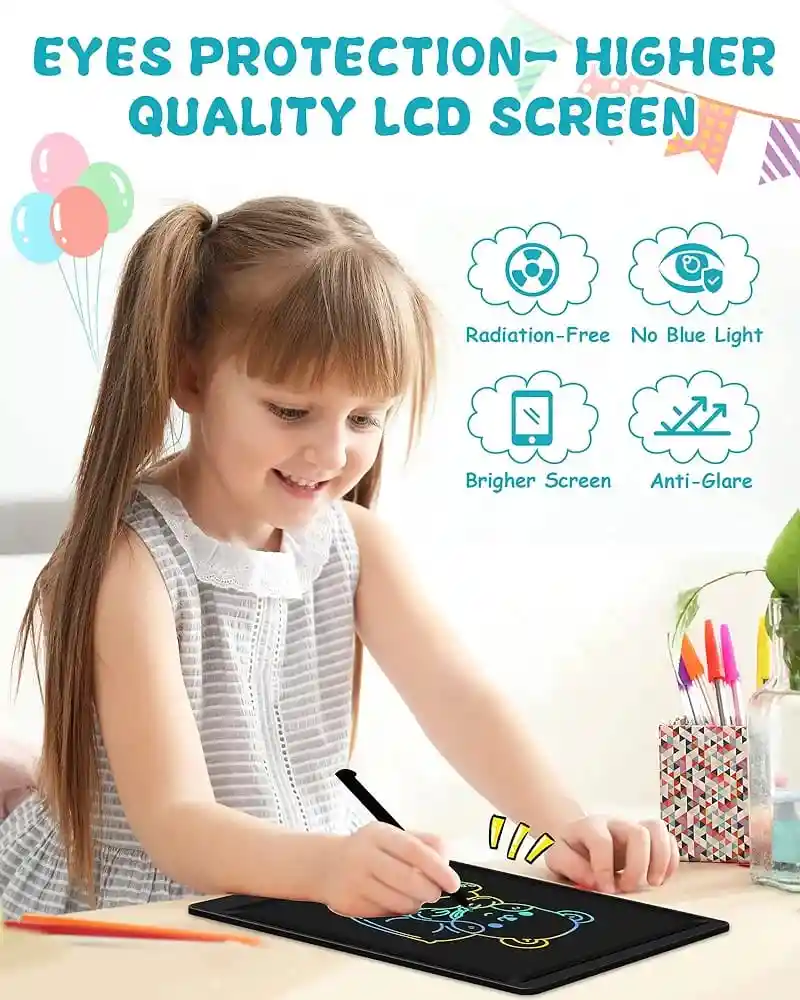 Tableta Lcd Digital Pantalla De 15 Pulgadas, Escritura, Aprendizaje Y Dibujo Para Niños
