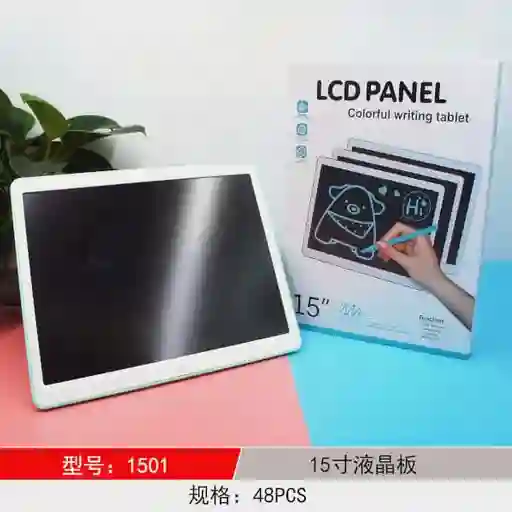 Tableta Lcd Digital Pantalla De 15 Pulgadas, Escritura, Aprendizaje Y Dibujo Para Niños