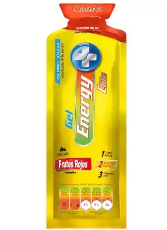 Gel Electrolitos 60ml Frutos Rojos