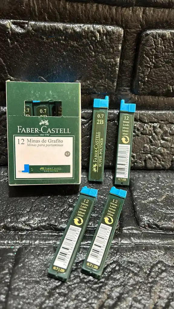 Minas 0.7 Faber Castell 2b