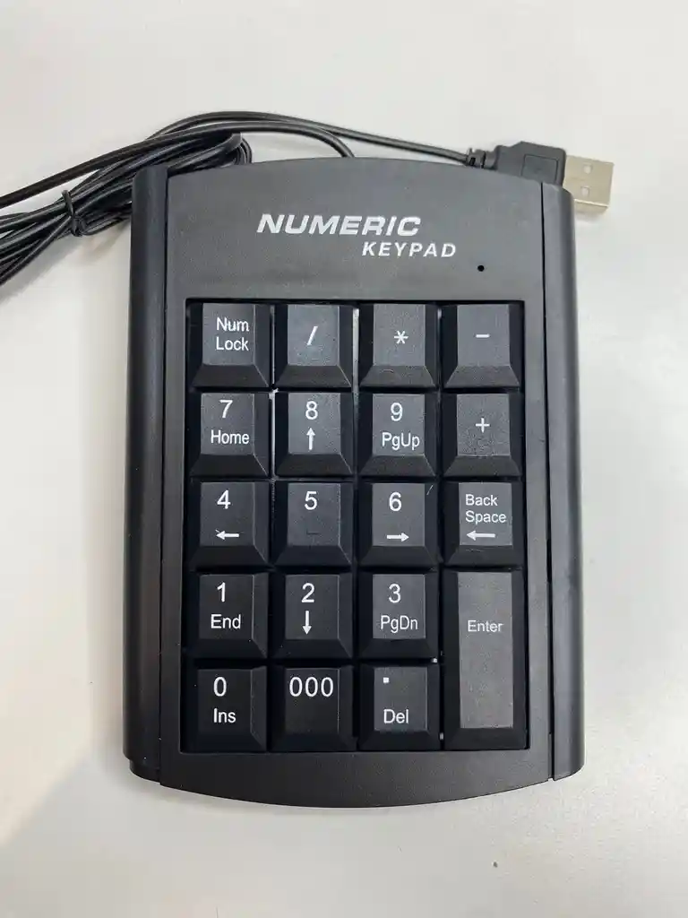 Teclado Numerico Alambrico