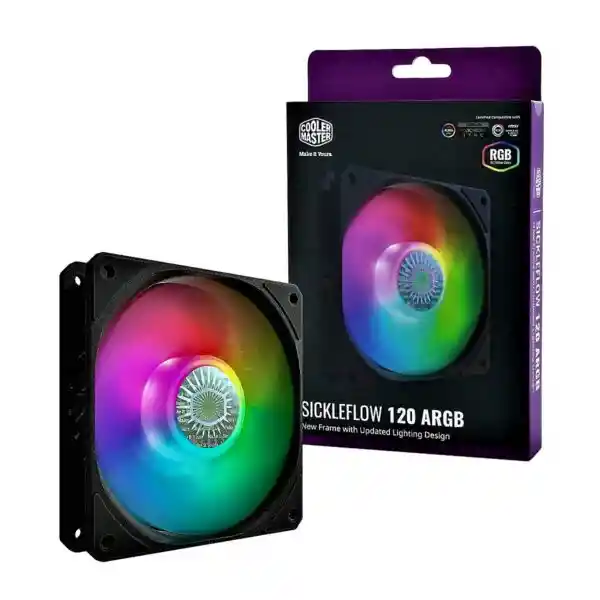 Ventilador Cooler Master Sickleflow 120 Argb