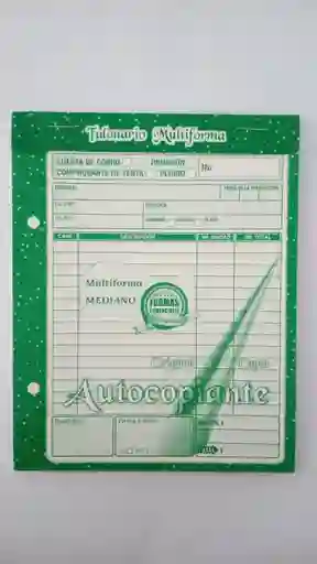 Autocopiante Mediano