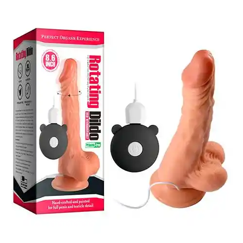 Rotating Dildo - Vibrador Con Cabeza Rotativa