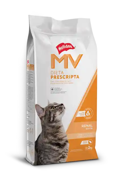 Dieta Renal Para Gatos Mv 2 Kg