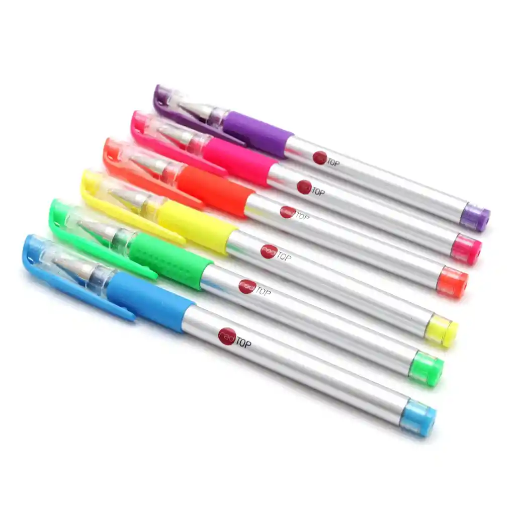 Boligrafo Mirellado Fluorecente Surtido Eterna