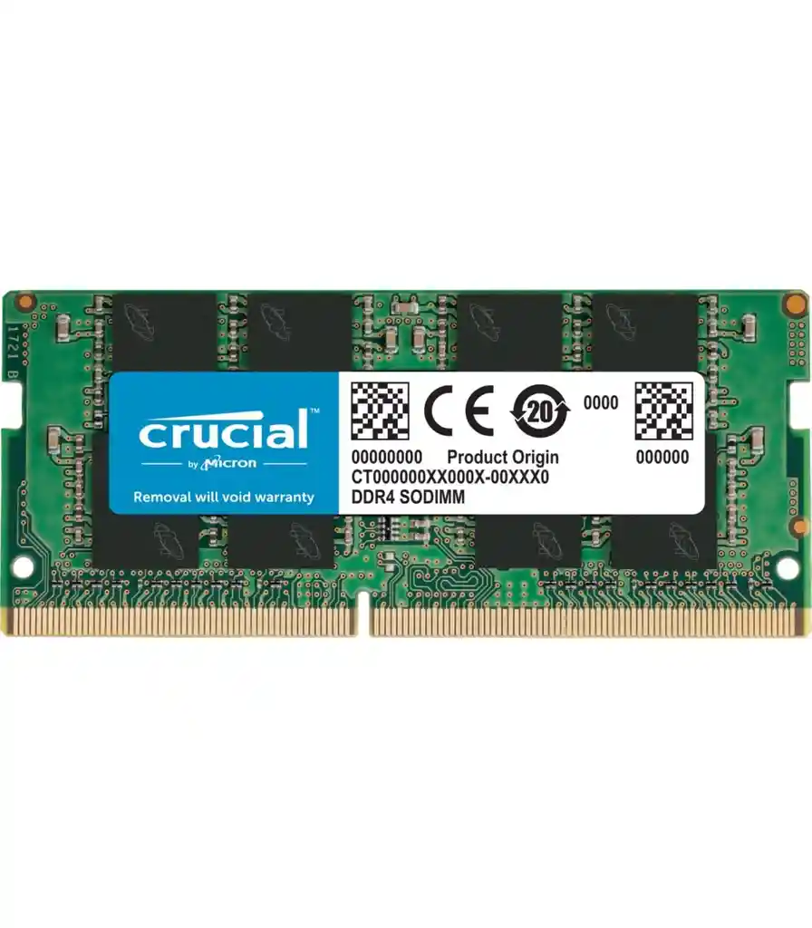 Memoria Ddr4 16gb 3200 Crucial Para Portatil