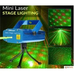 Proyector Laser Audio Rítmico Luces De Puntos