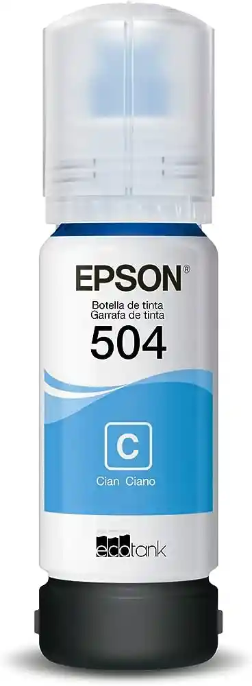 Tinta Epson 504 Cyan Original T504220